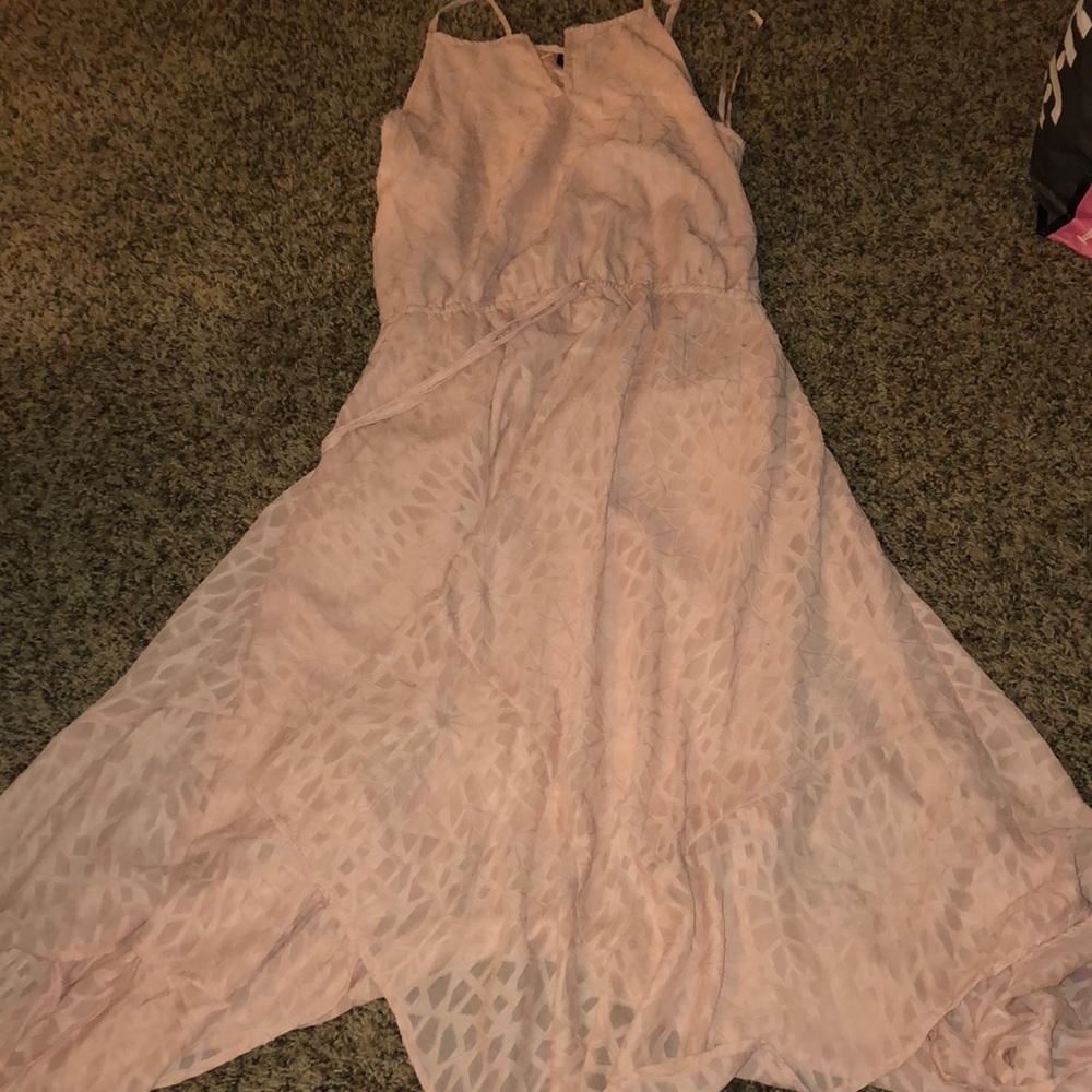 Long flare dress